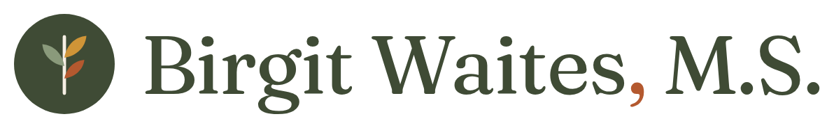 Birgit Waites, M.S. logo